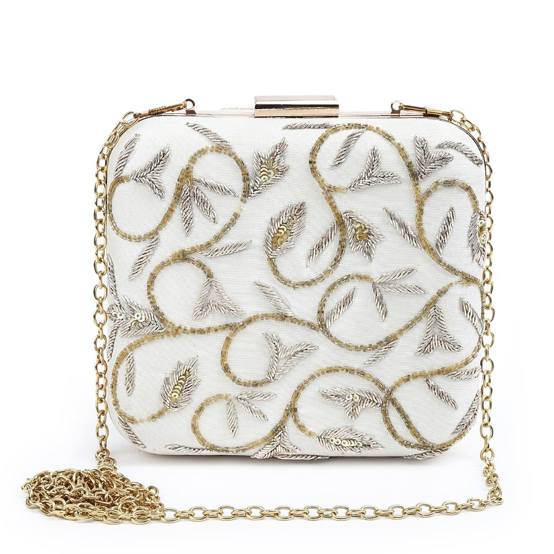 Square Vino Design Clutch