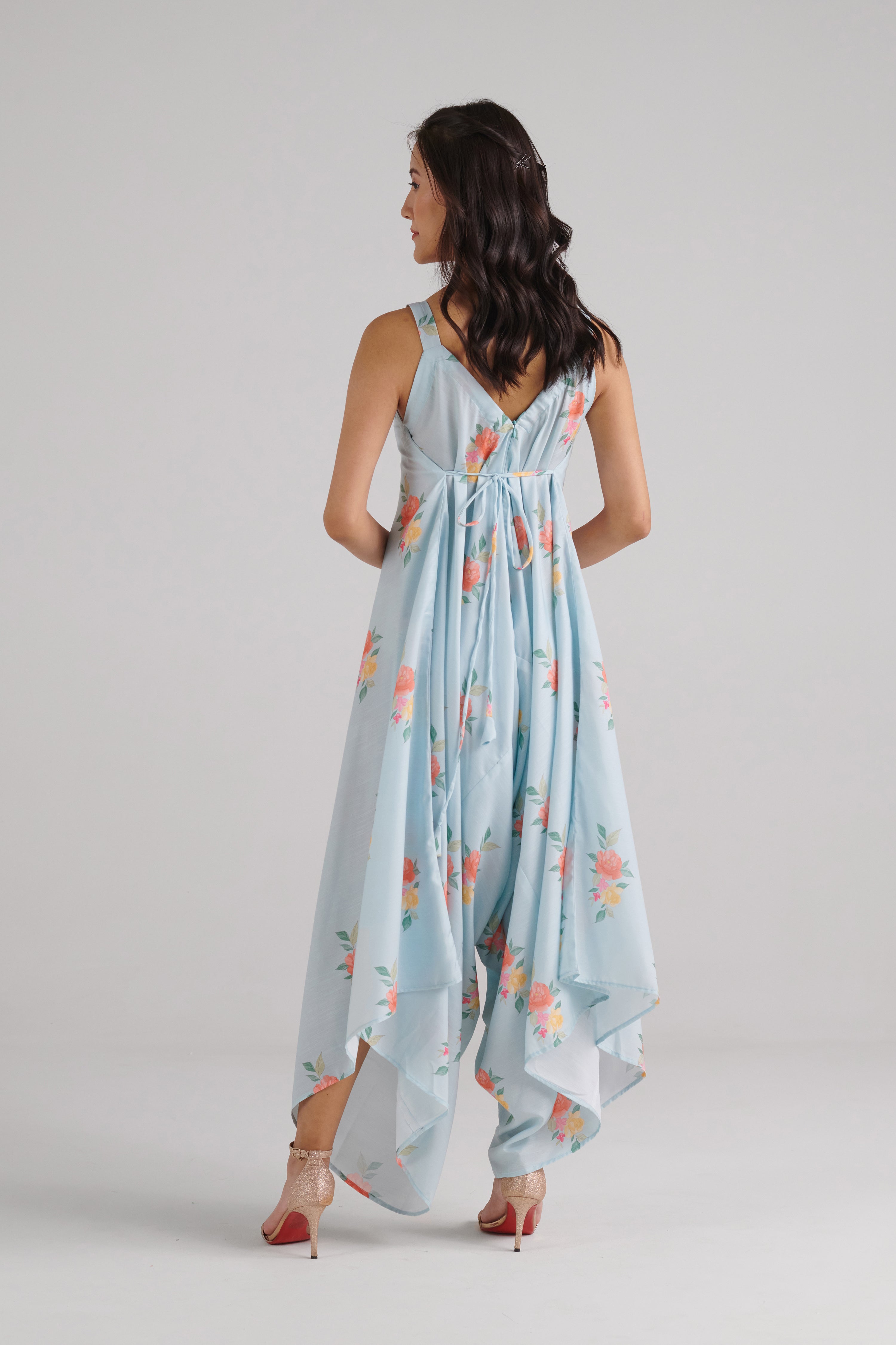 Baby Blue Palazzo Jumpsuit