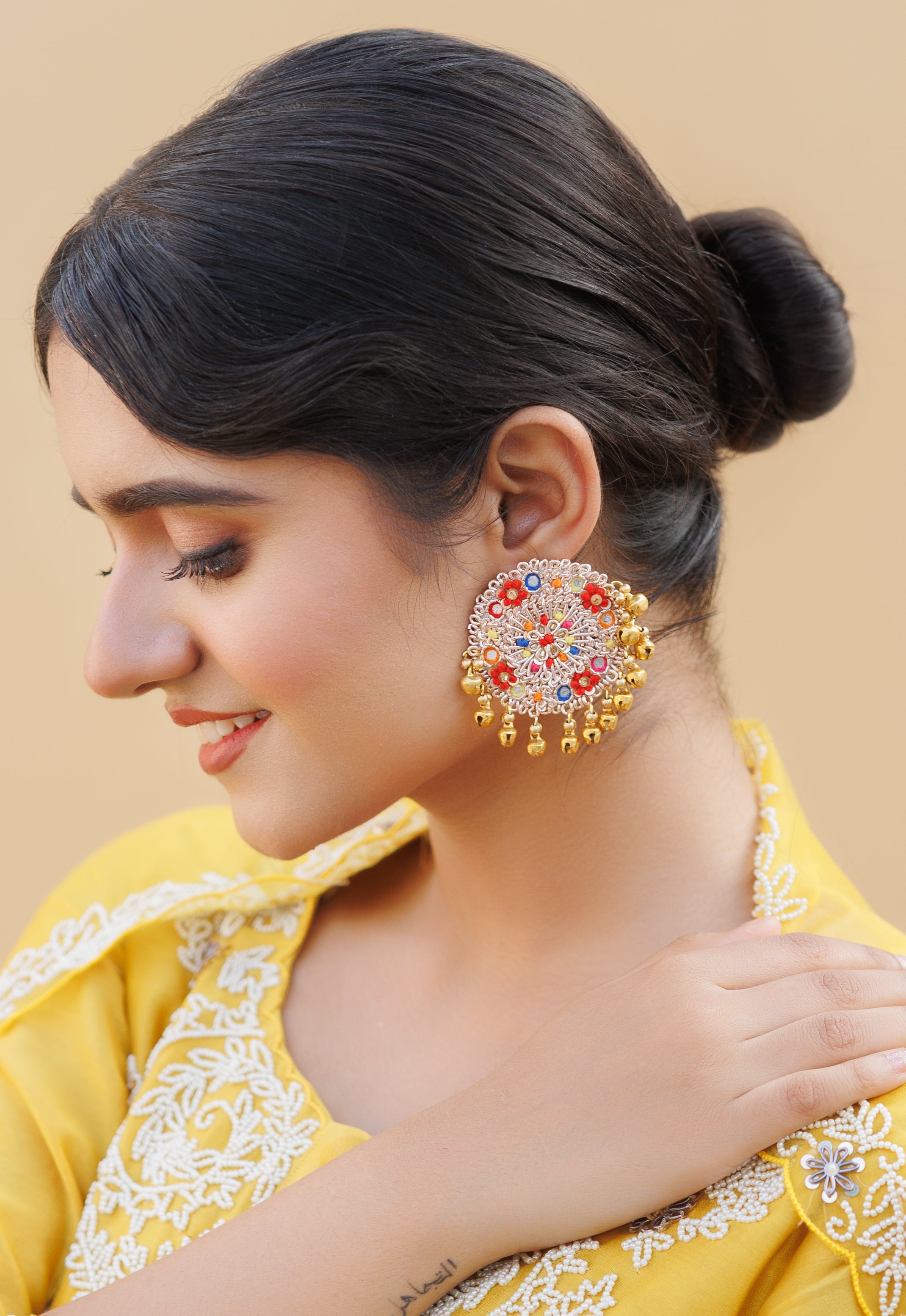 Priyadarshini Earrings Necklace
