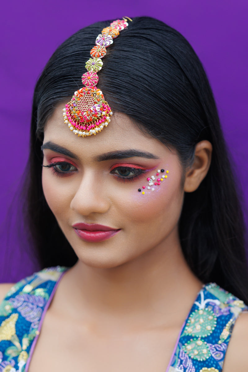 Sundiri Devi Haathful,Tikka,Earrings