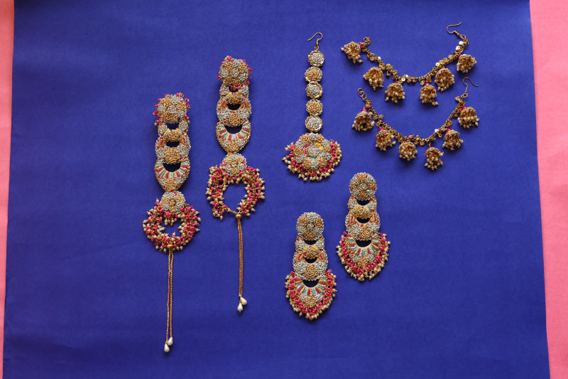 Haathful,Tikka,Earrings