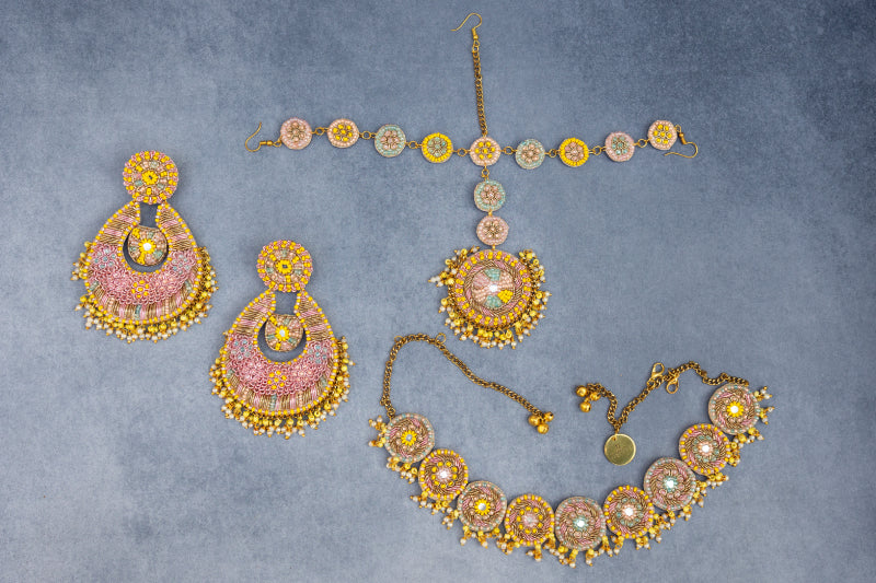Necklace Tikka Earing