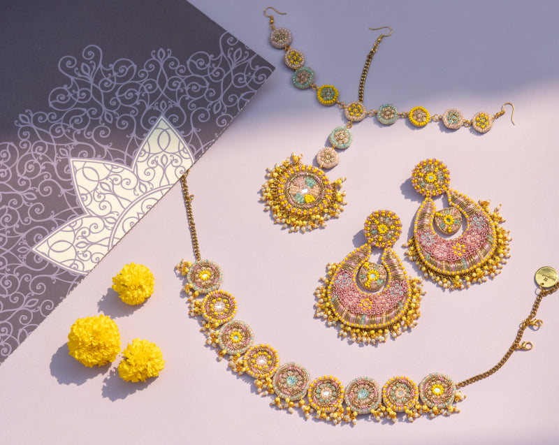 Necklace Tikka Earing