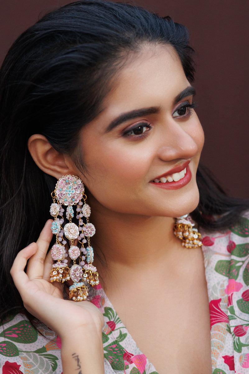 Indira Devi Tikka Earrings
