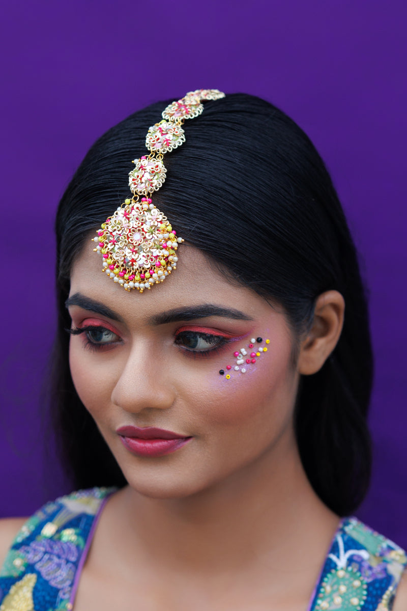 Meera Bai Tikka Earrings