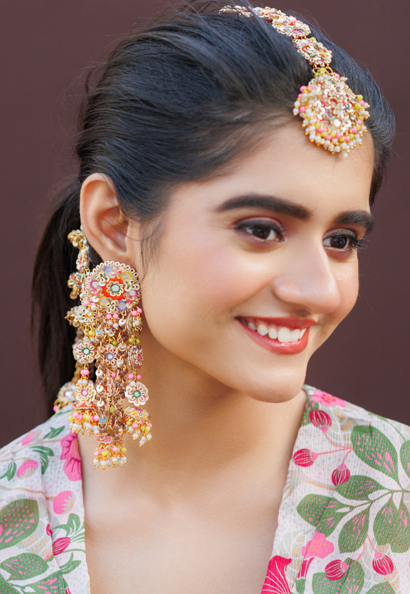 Ratnavati Tikka Earrings