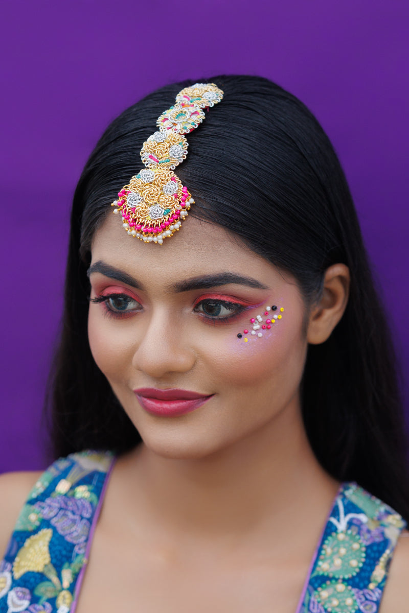 Baiza Bai Necklace Earing Tikka