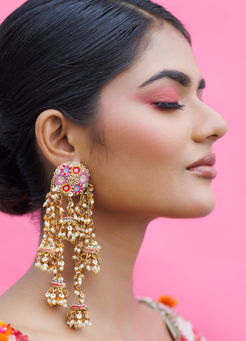 Rajyashree Kumari Necklace Earing Tikka