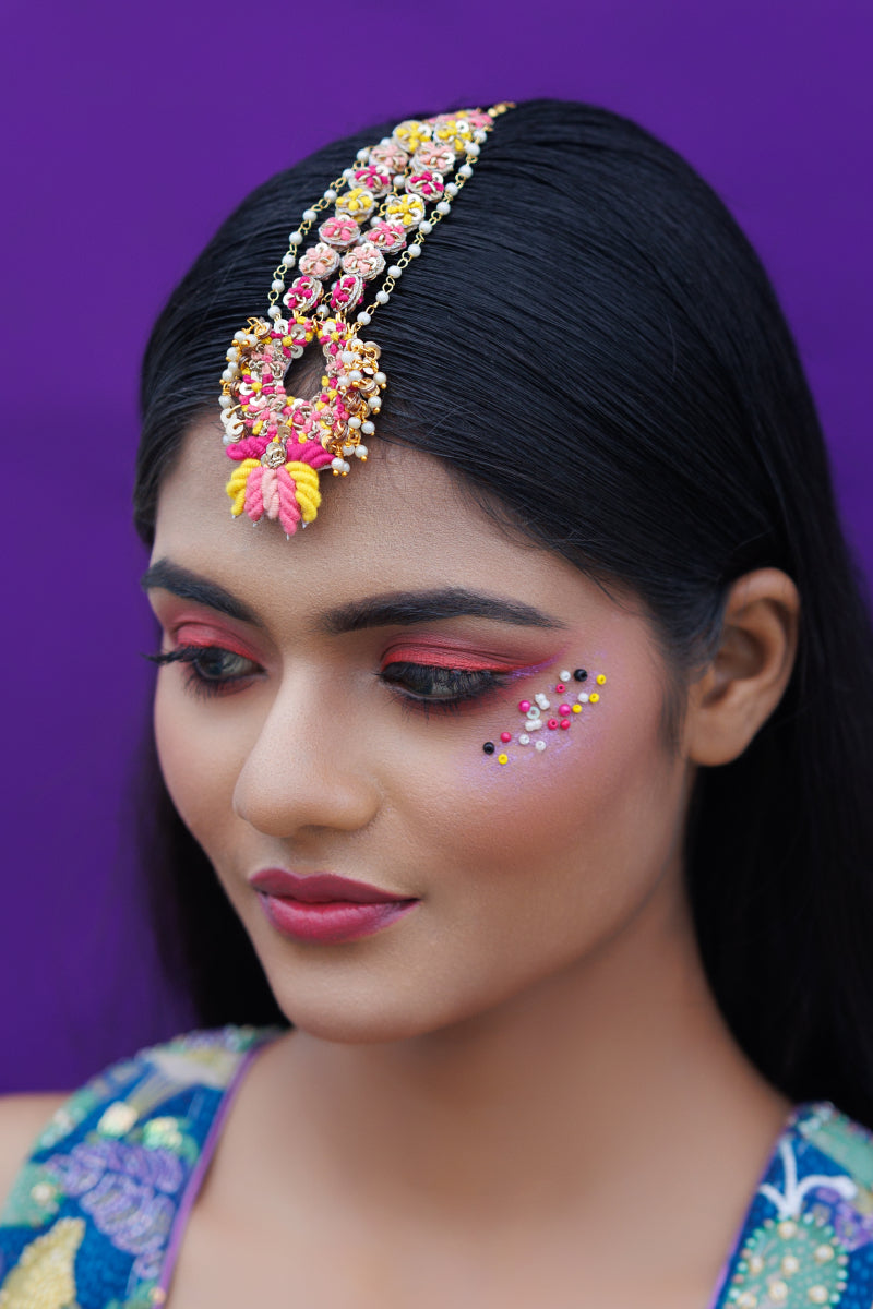 Sita Devi Necklace Earing Tikka