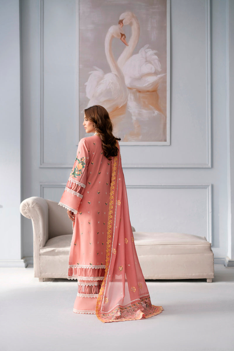 Coral Glow Kurta Set