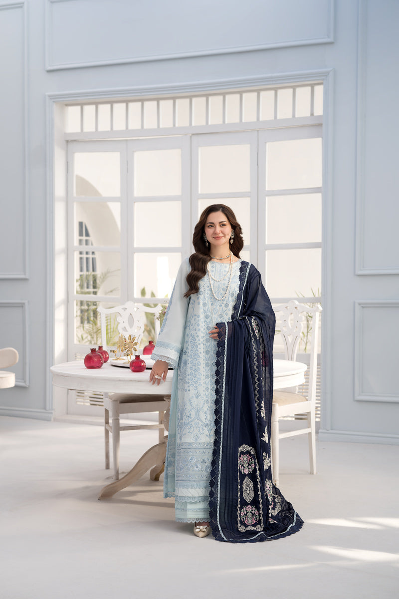 Celestal Blue Kurta Set