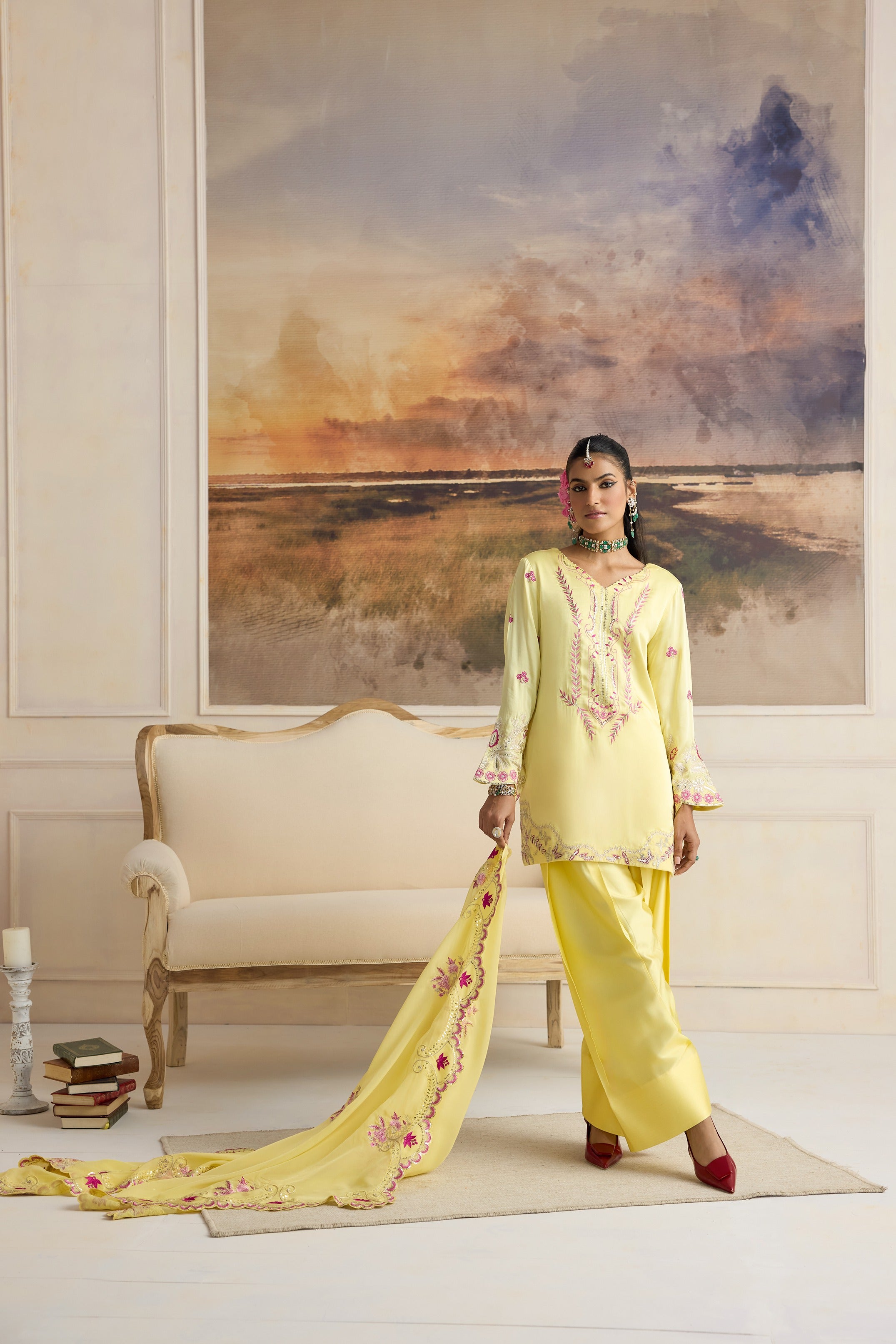 Lelah Farzi Kurta Set