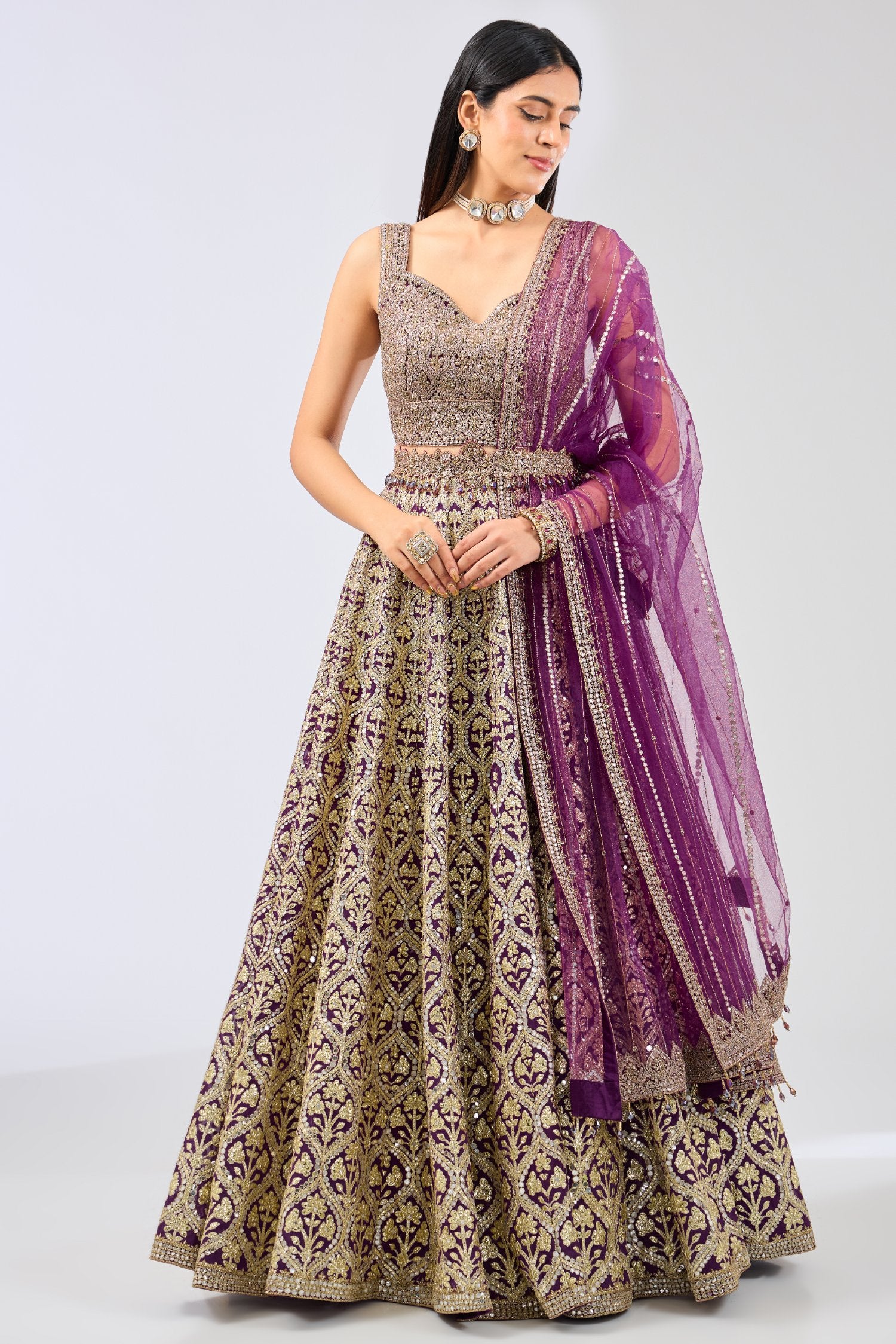 Nadia Lehenga Set