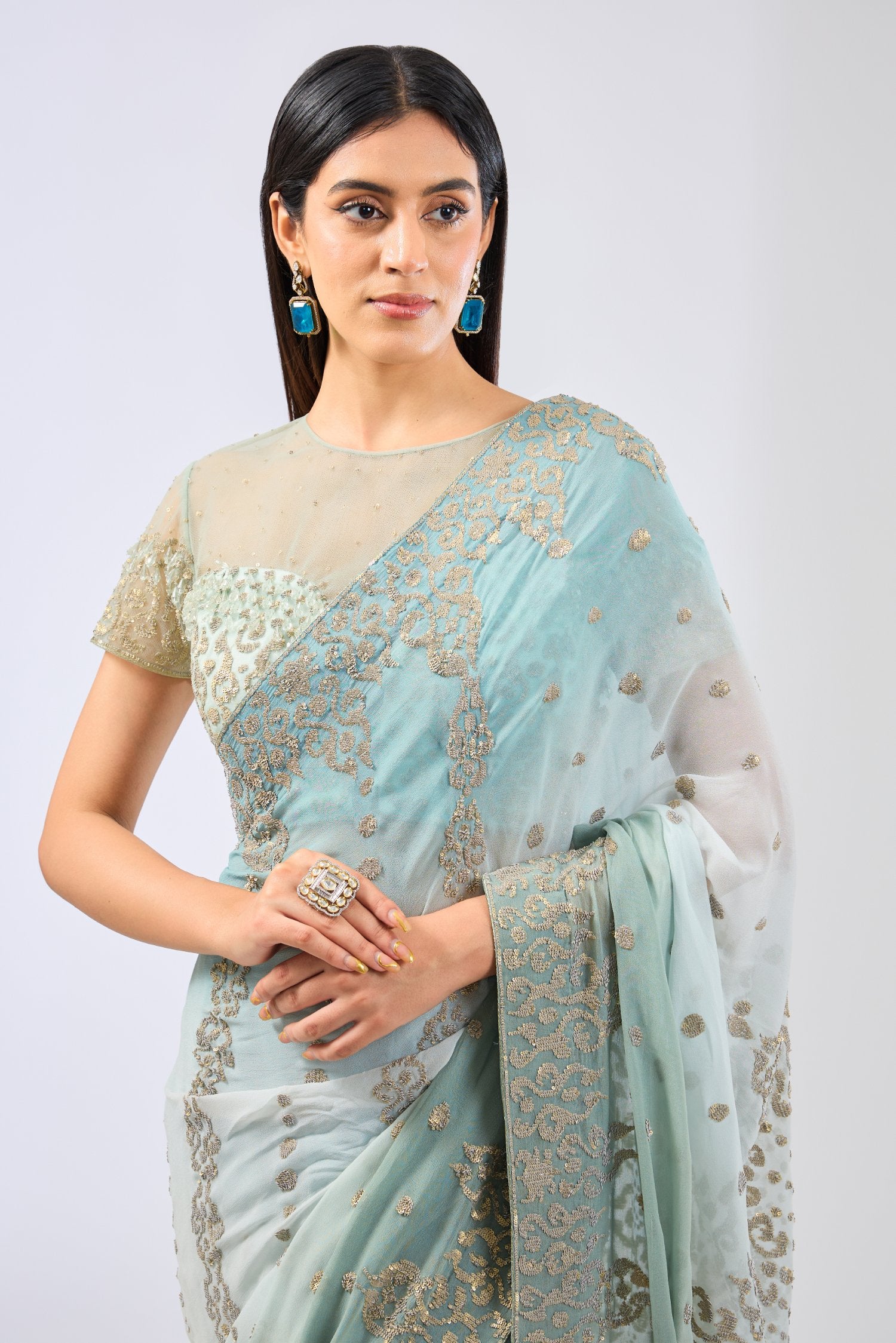 Nabia Saree Set
