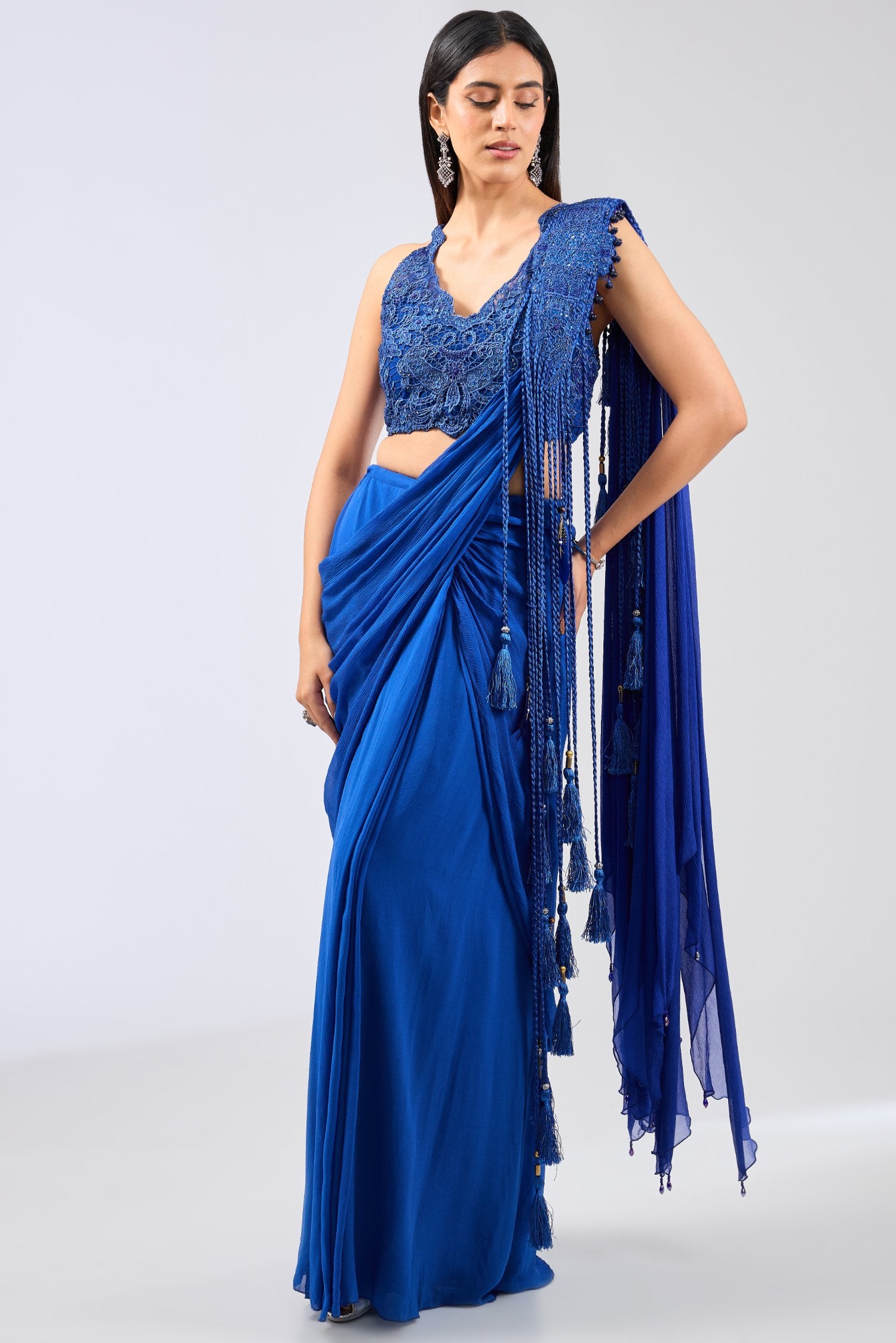Sairra Stich Sari Set