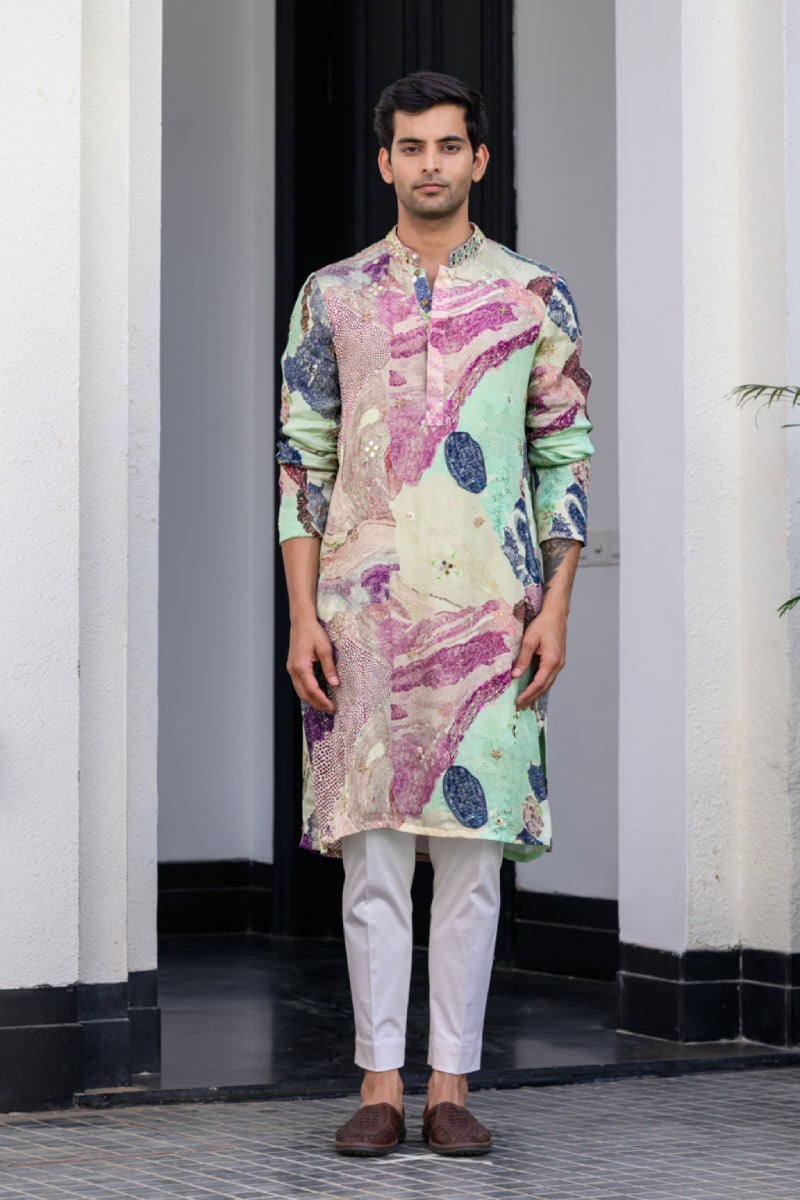 Eden H Kurta Paidawn With Pants