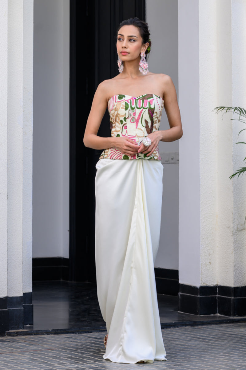 Flora Metallic Highlight Corset