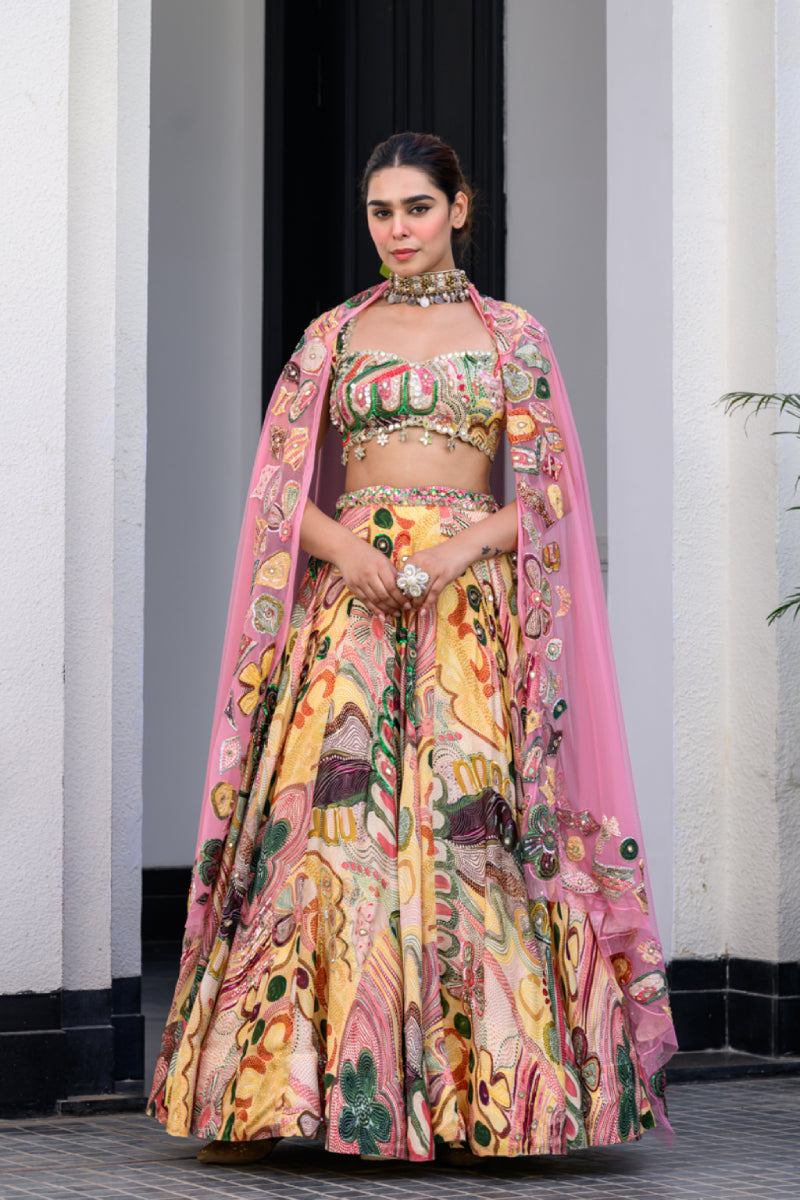 Flora H Lehenga Paidawn