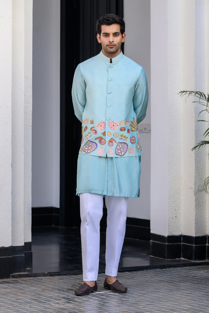 Gardenia Highlighted Apllique Bundi Full Set