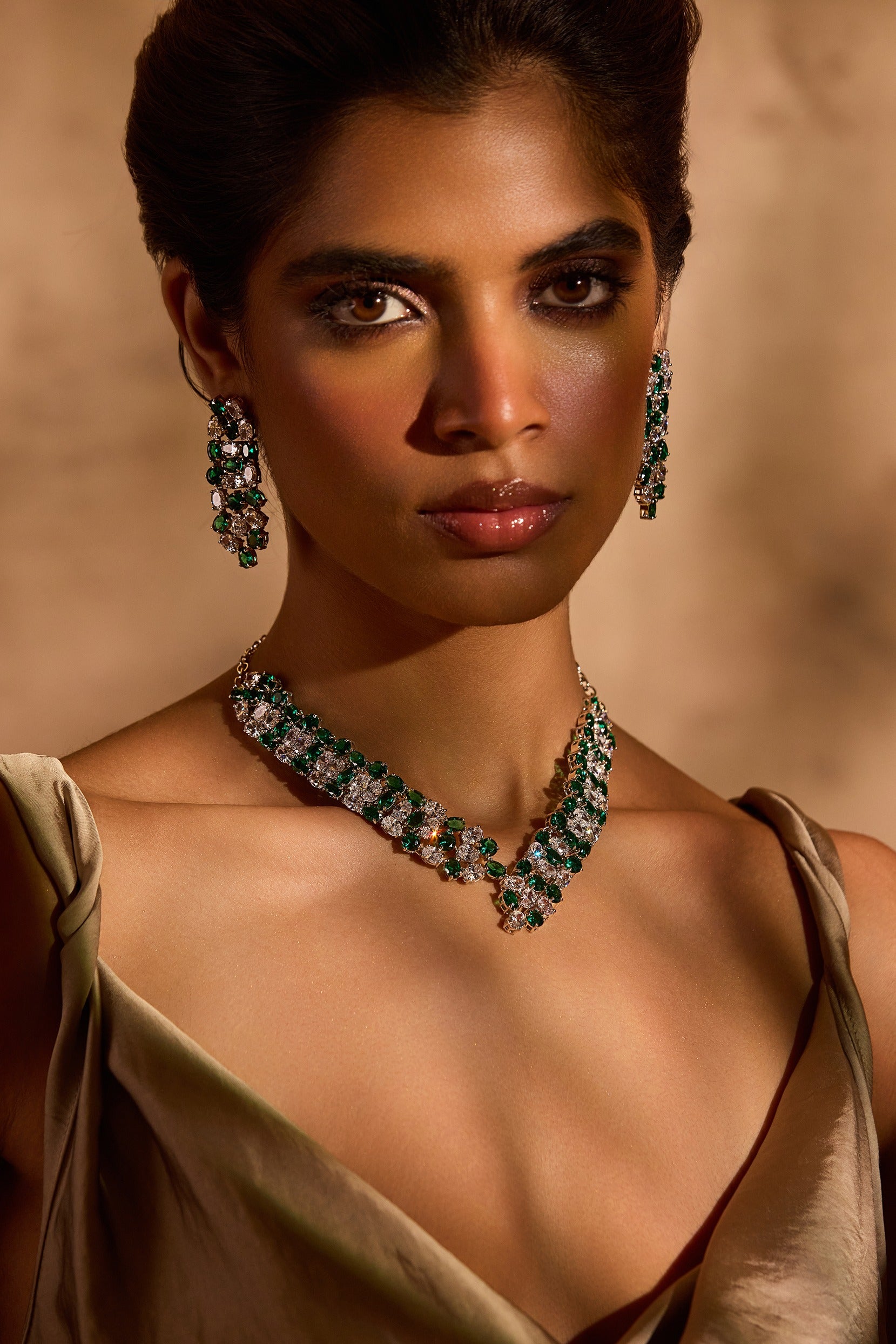 Garden of Green Necklace