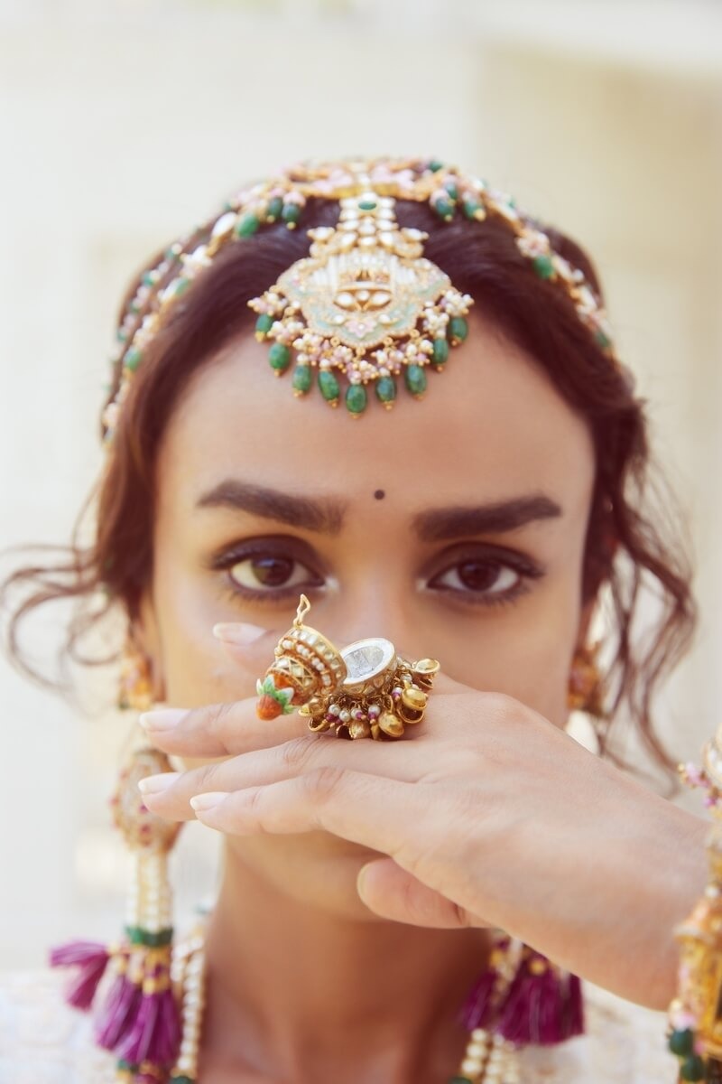 Kalashi Ring Cum Sindoor Dabbi