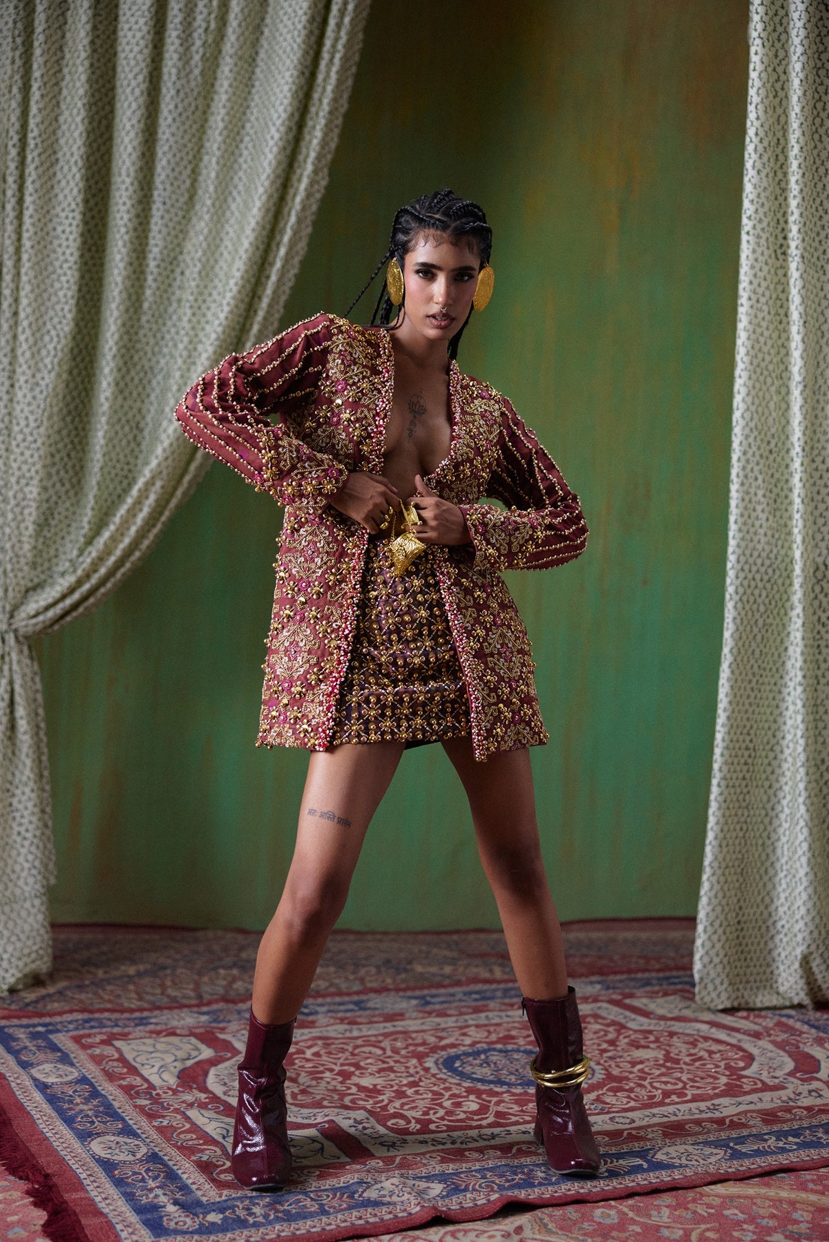 Rekha Blazer Set