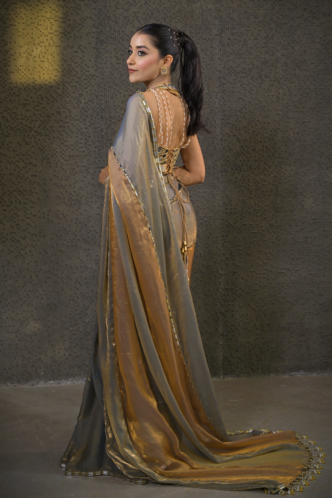 ROOH PRE DRAPED SAREE