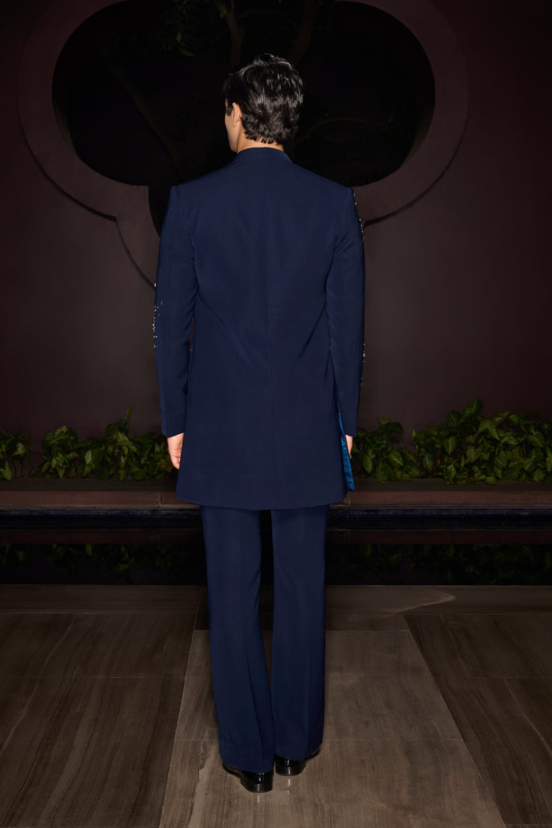Celestial Open Sherwani Set