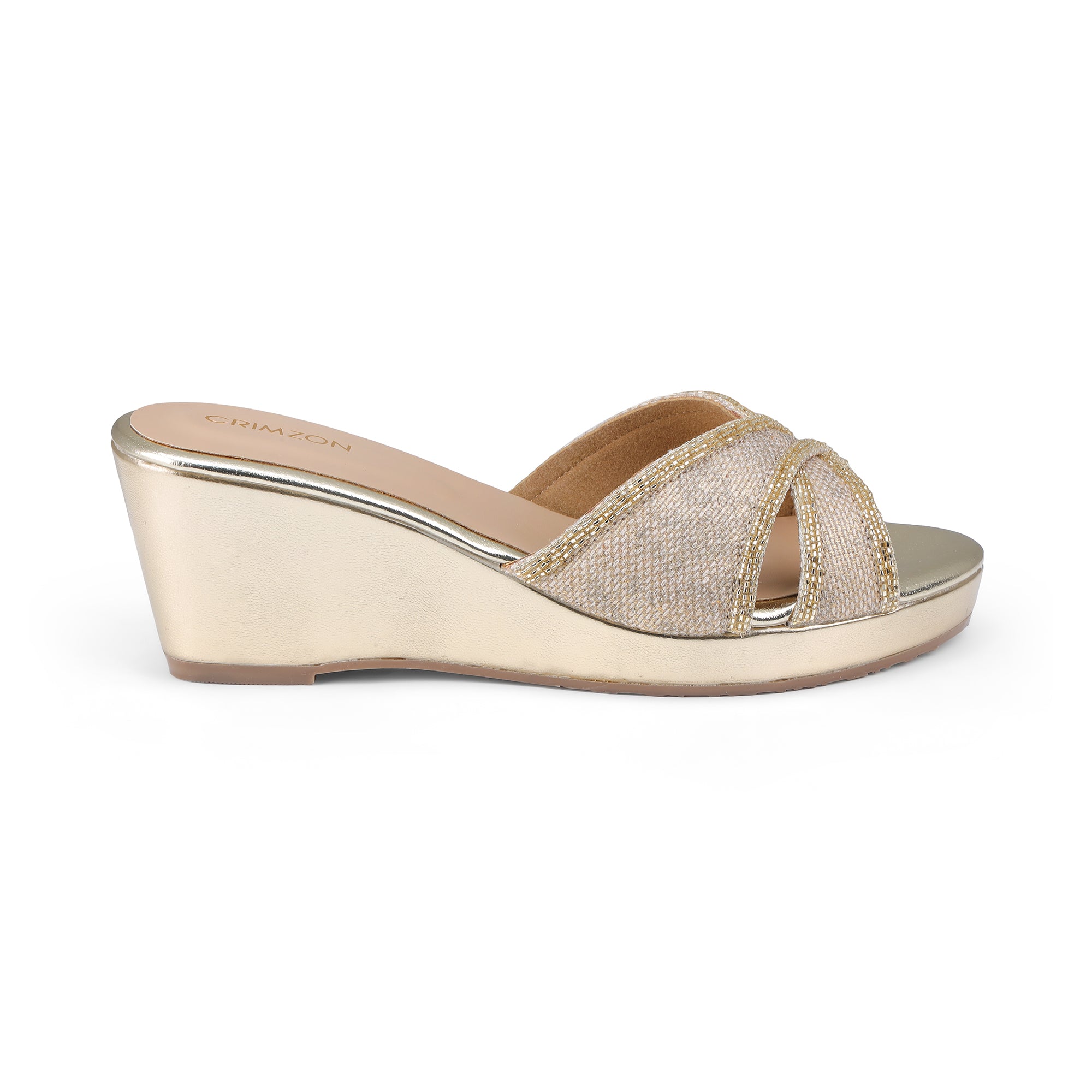 AIYANA- GOLD WEDGES