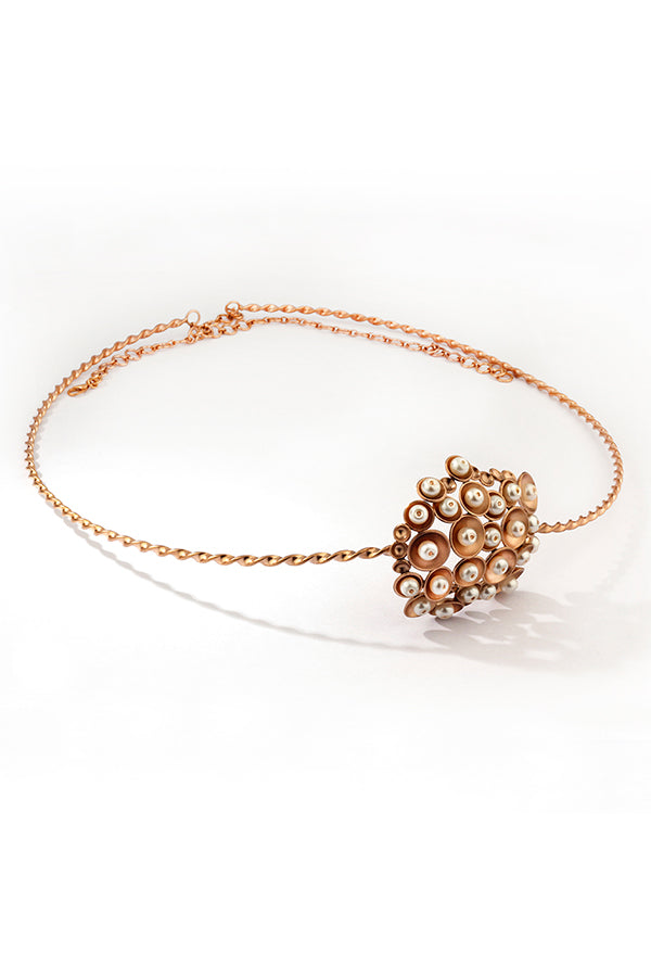 Dewdrops Belt With Pearls