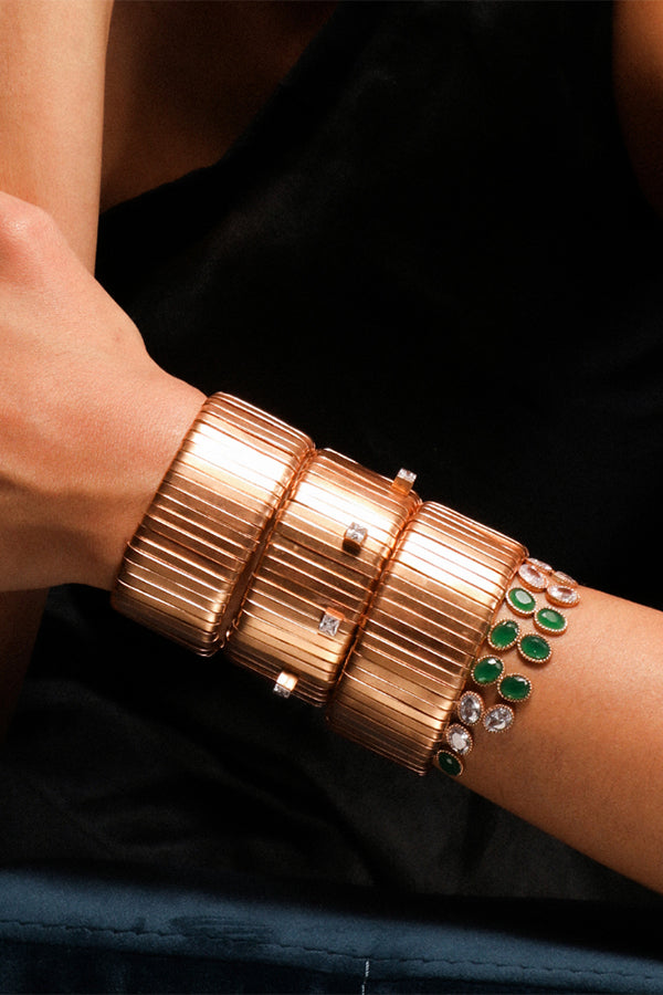 Galactic Armour Gold Ribbon Bracelet