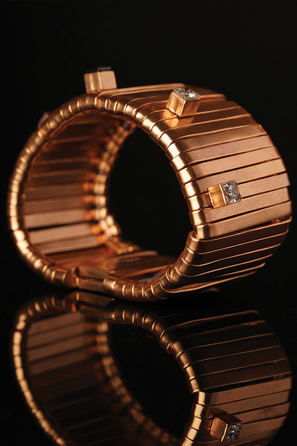 Galactic Armour Gold Ribbon Bracelet