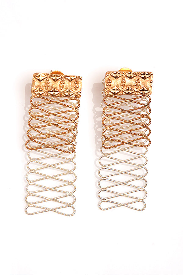 The Double Sand-Double Earring