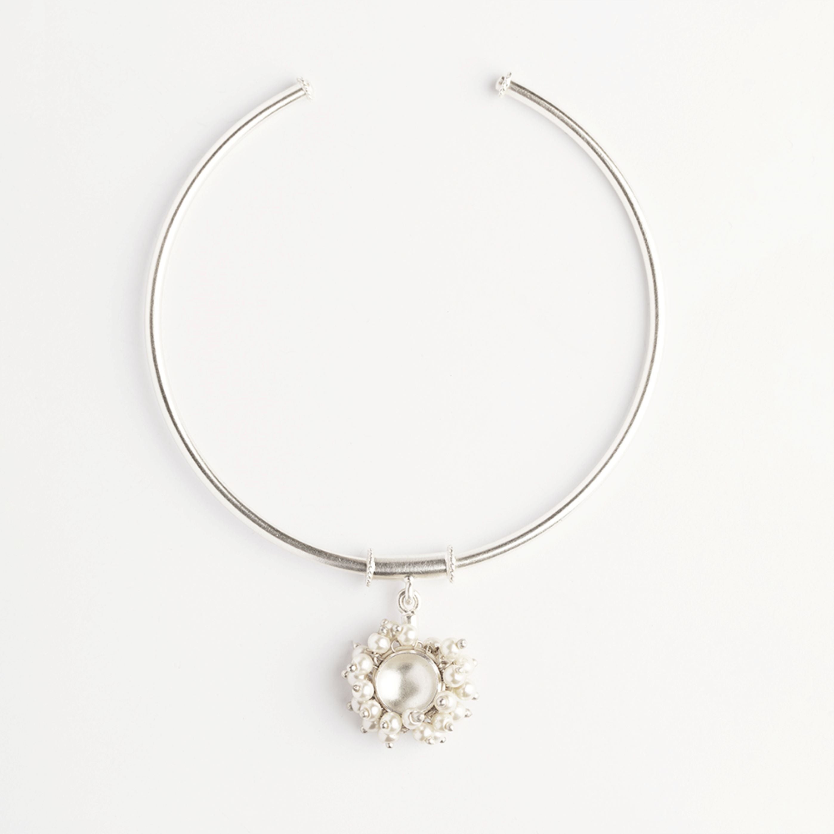 Pearl Silver Anklet
