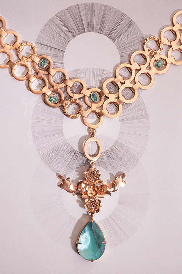 The Phantom'S Choice Gold Plated Necklace