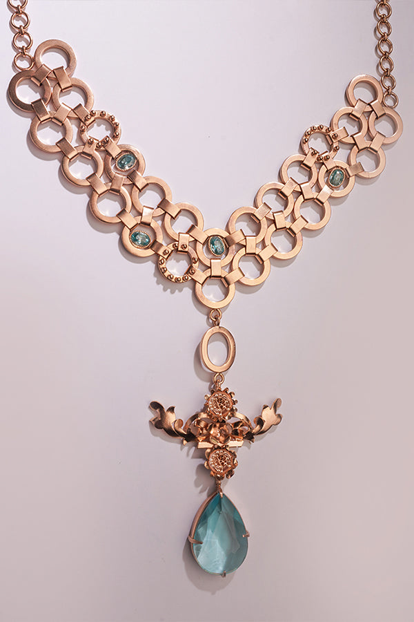 The Phantom'S Choice Gold Plated Necklace
