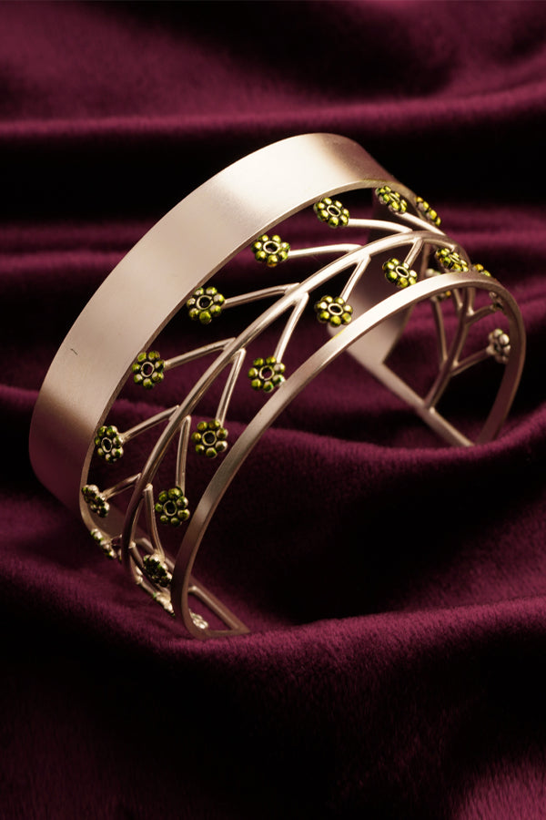 Moon Mettle Silver Plated Cuff