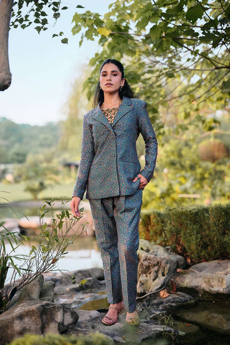 LA CÔTE D'AZUR BLAZER & PANTS SET