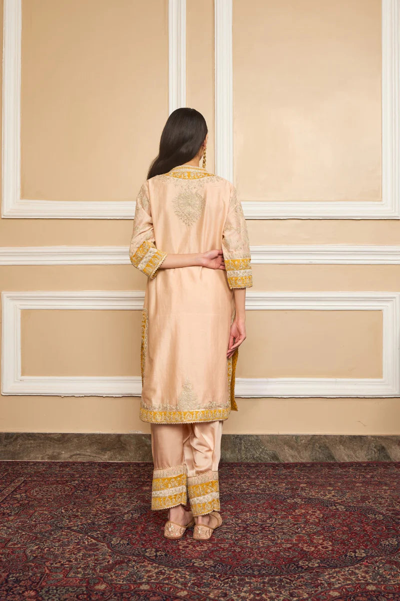 Resham -Straight Kurta With Salwar And Dupatta