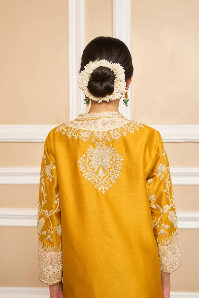 Resham -Straight Kurta With Salwar And Dupatta