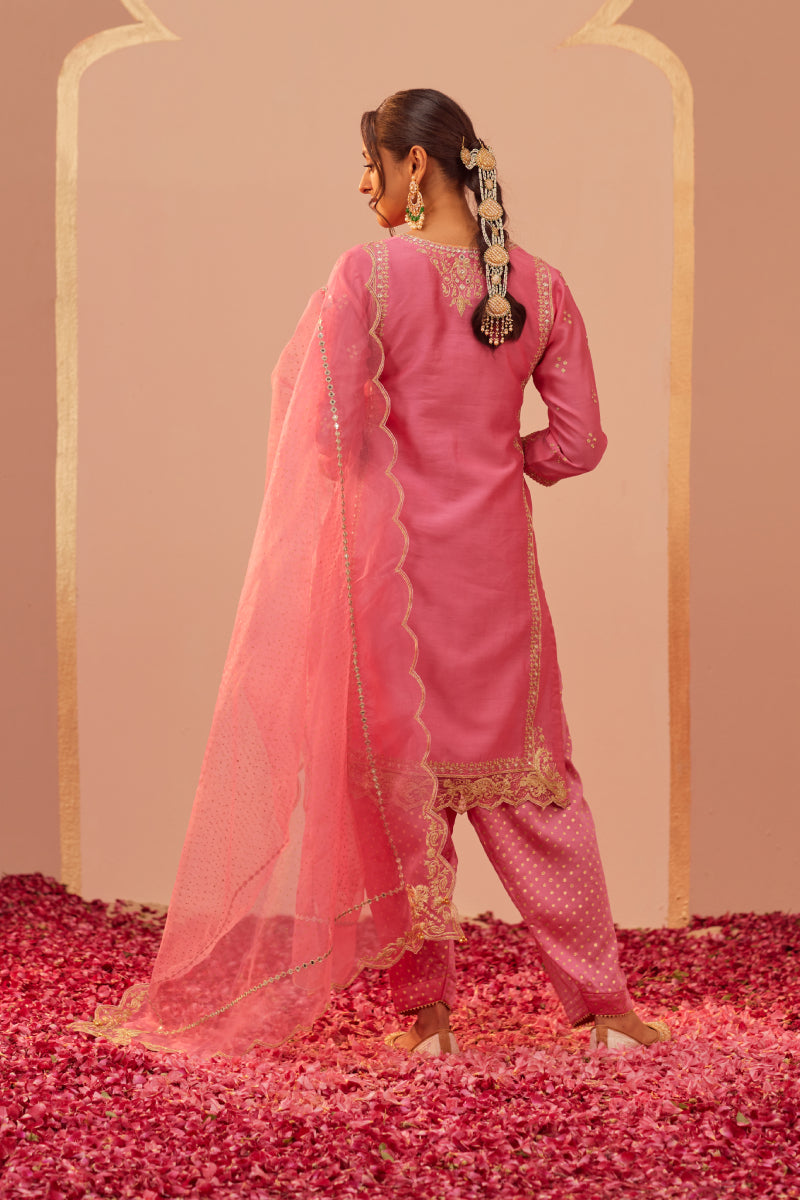 Aaima- Kurta With Salwar And Dupatta