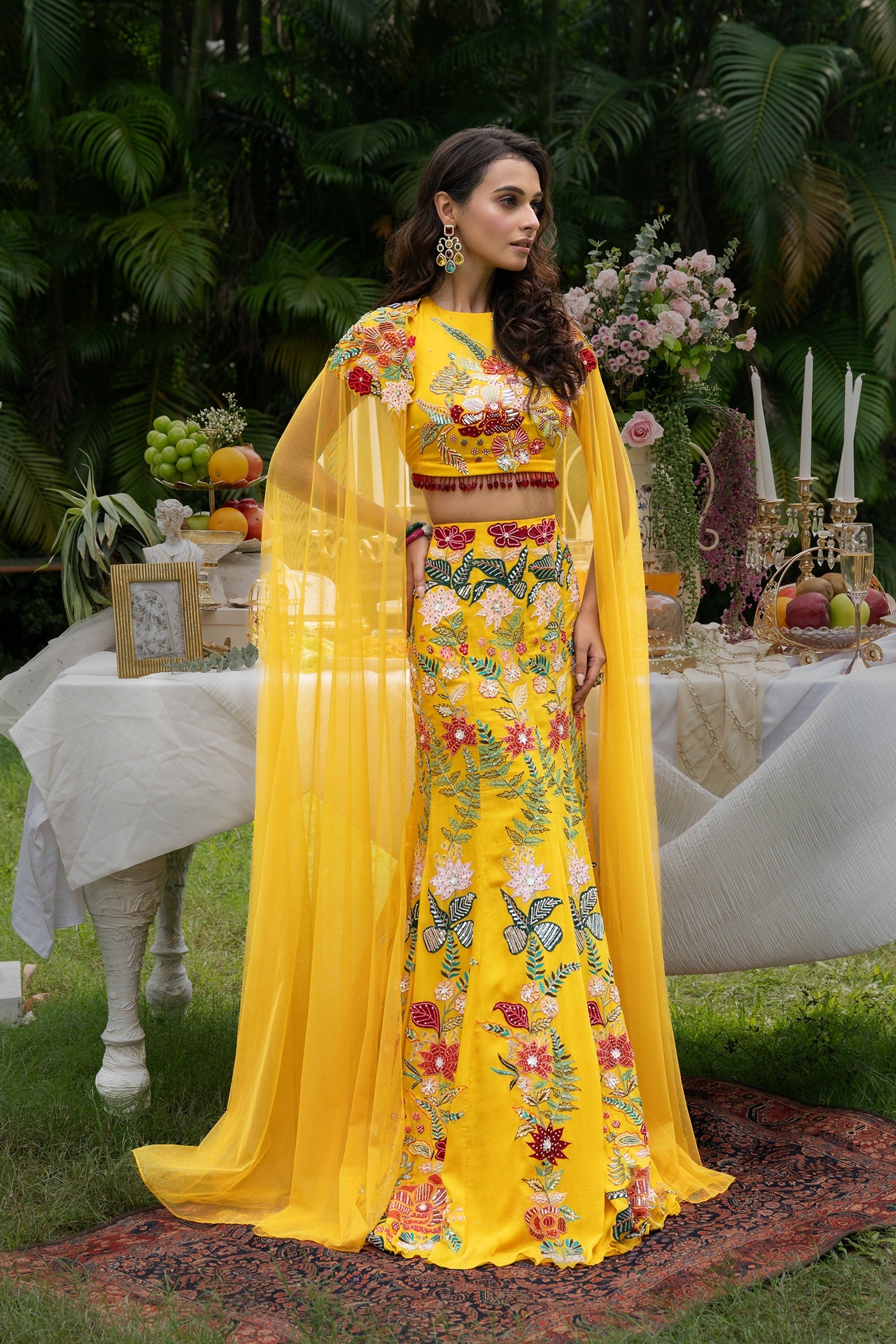 SUNLIGHT GRACE GHAGRA SET