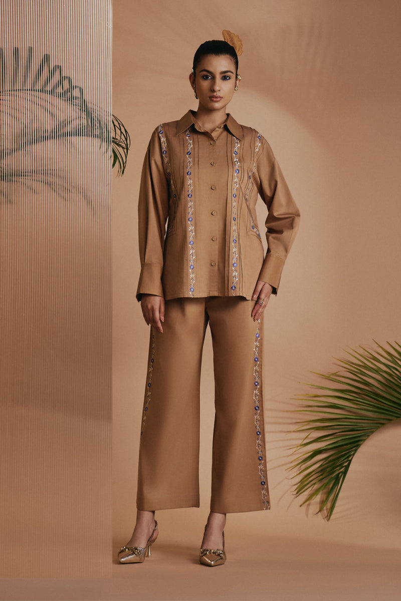 Origani Brown Reverie Co-Ord Set