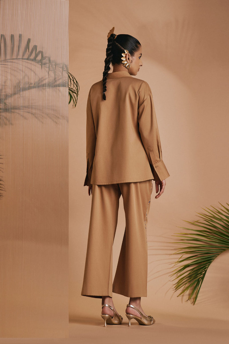 Origani Brown Reverie Co-Ord Set