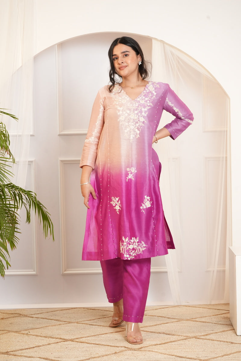Gul Lata Kurta Set