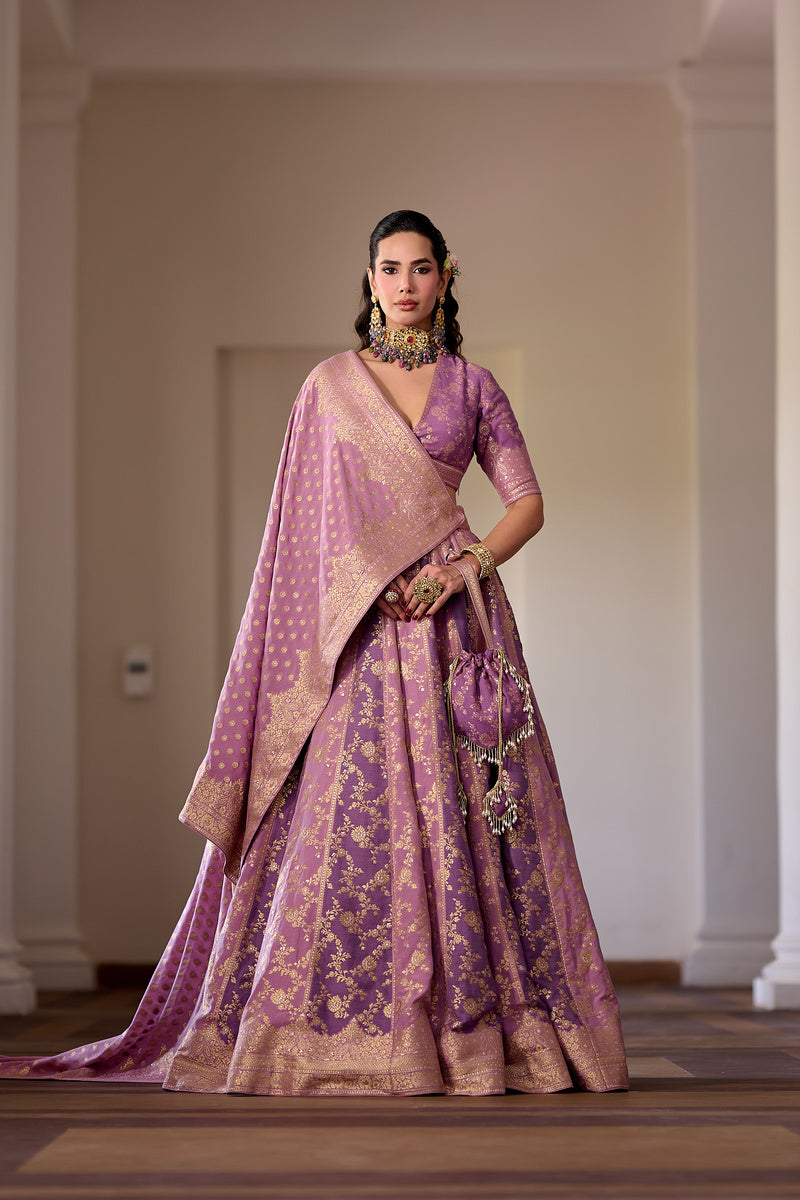 SAFAA SHAHI GULAB JAMUN LEHENGA