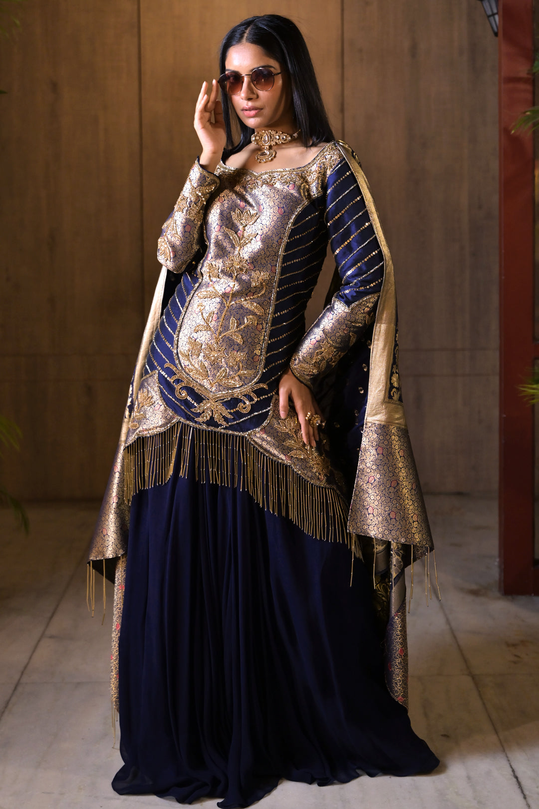 Shilp Sharara Set