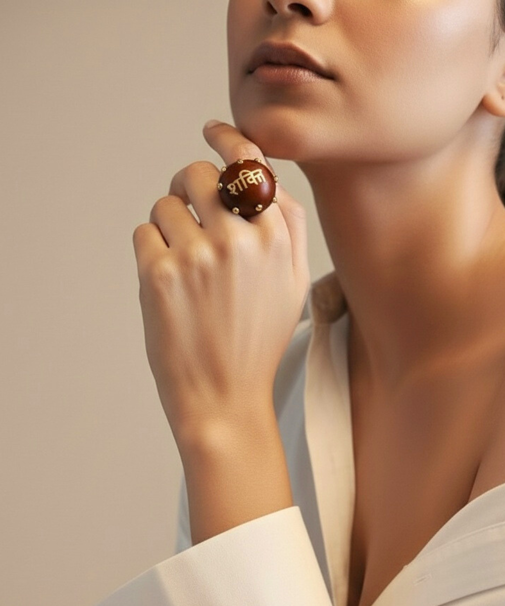 Shakti wooden Ring