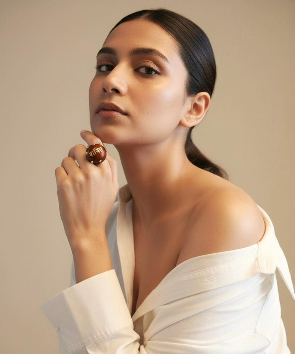 Shakti wooden Ring