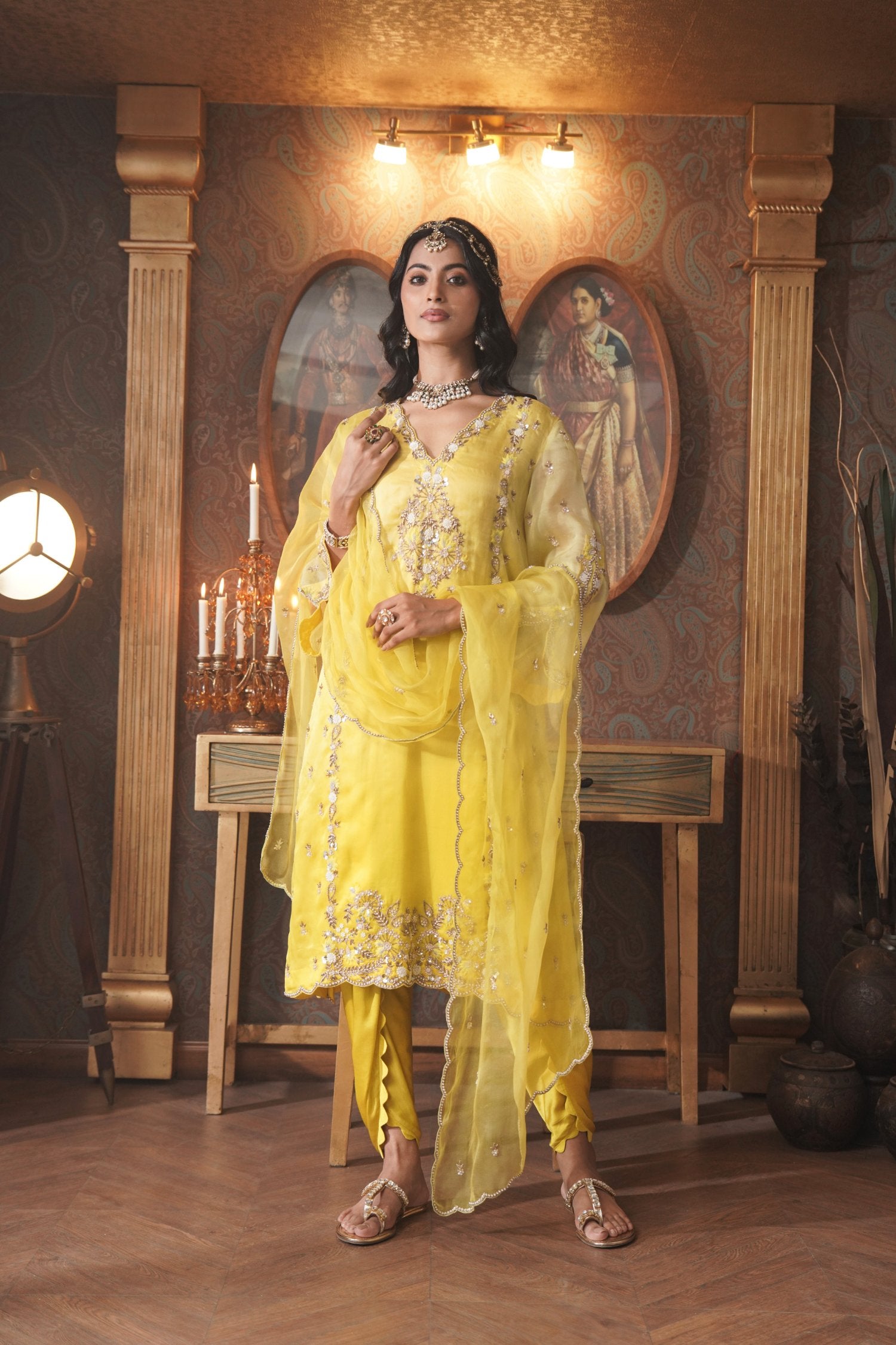 Kurta Set With Dhoti